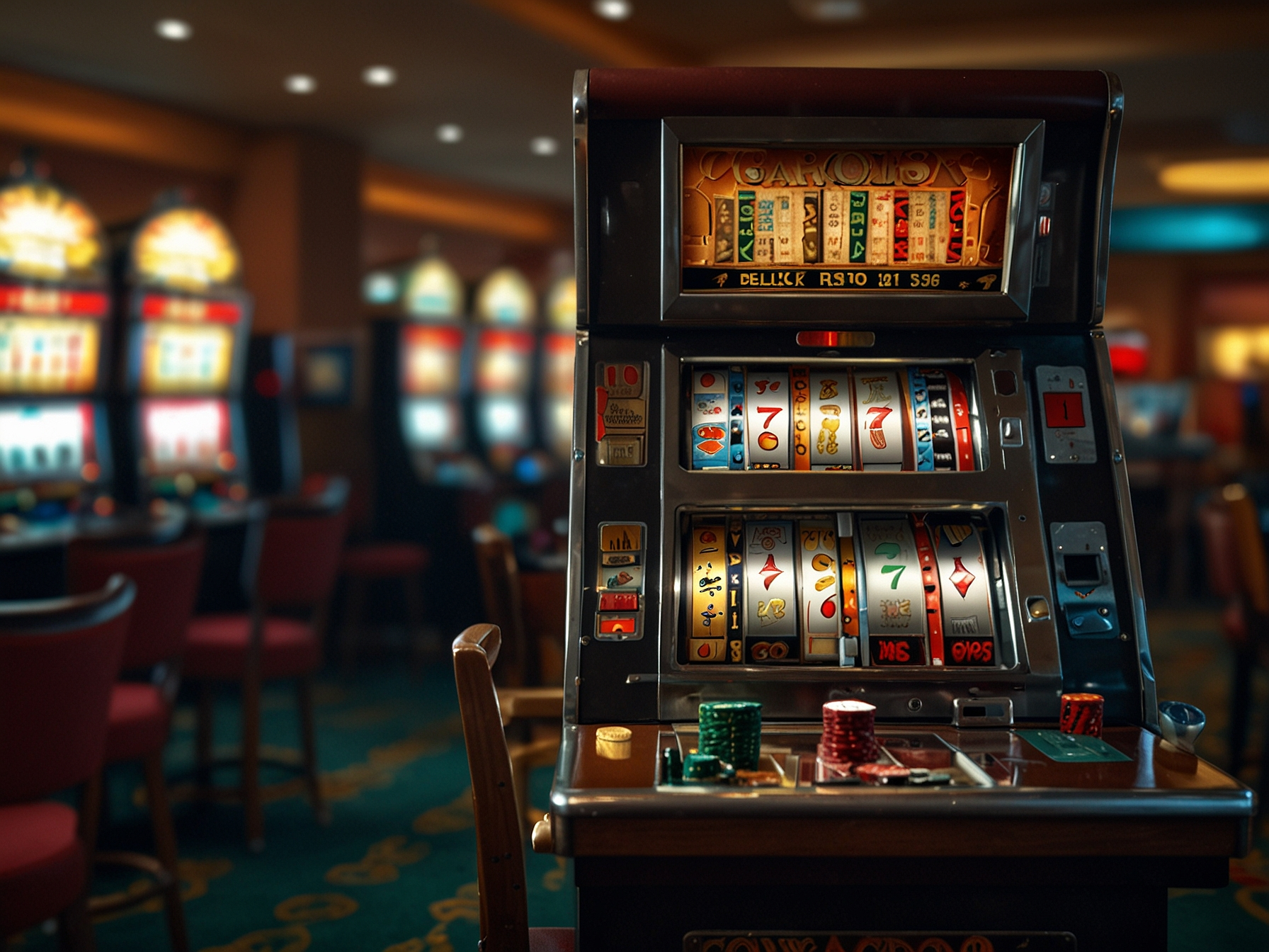 Casino games collage